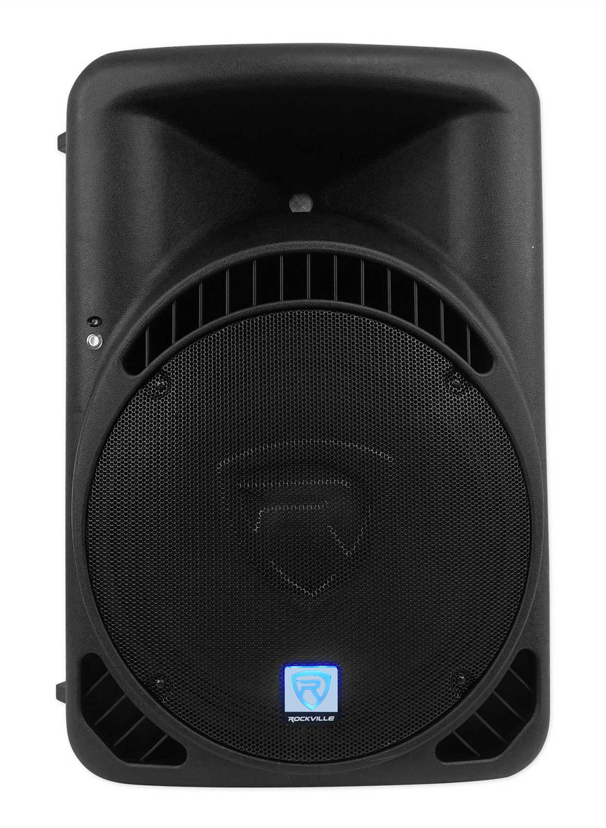 15in Speakers Rockville RPG15BT V2 15 Inch Powered 1000W DJ