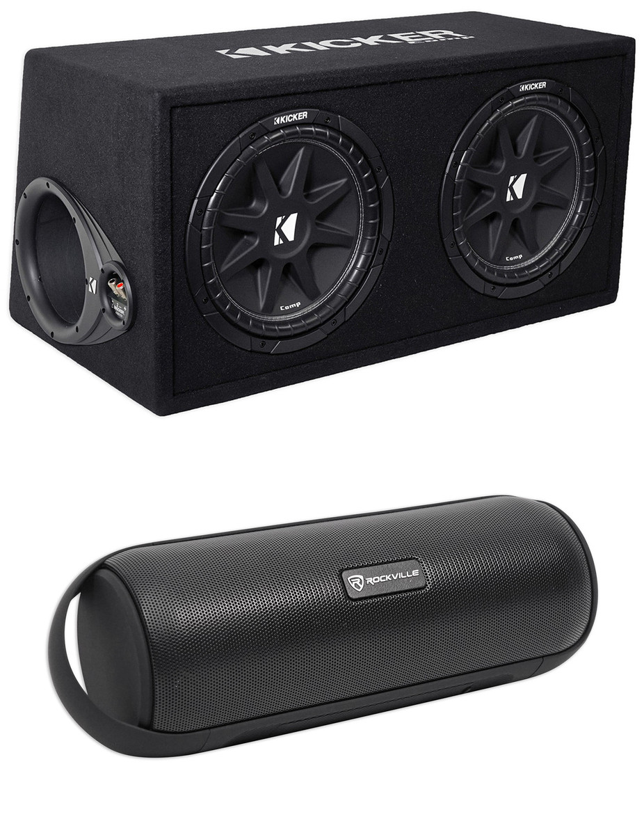 Sub Box Kicker Comp 12 Inch Sub KICKER 43DC122 Comp Dual 12