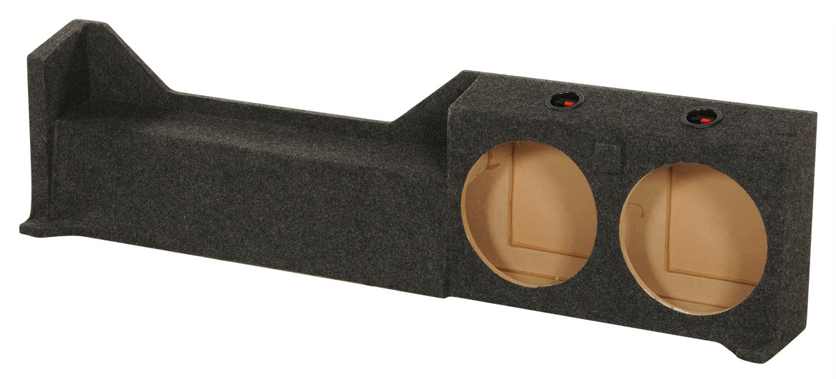 Dual 10" Downfire Subwoofer Sub Box Enclosure For 20052017 Nissan