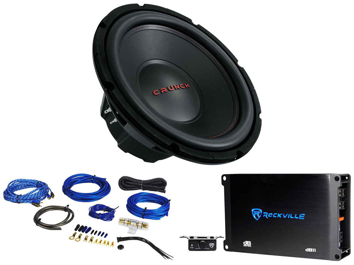 crunch 15 inch subwoofer