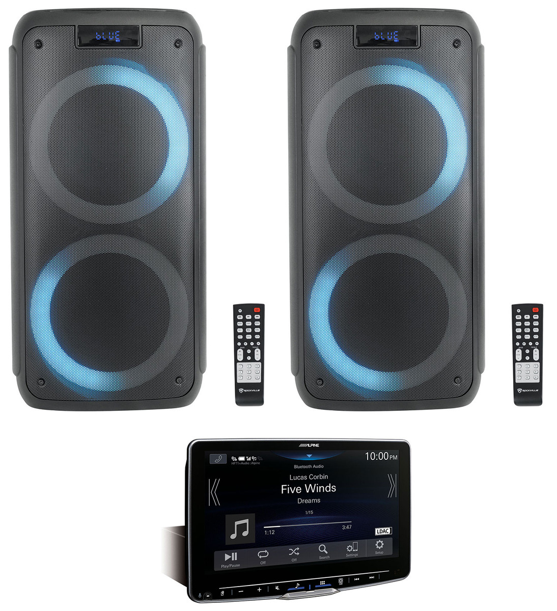 Welcome to Rockville - Buy Car Stereo, Pro Audio, Marine, Home Theater  Manufacturer Direct