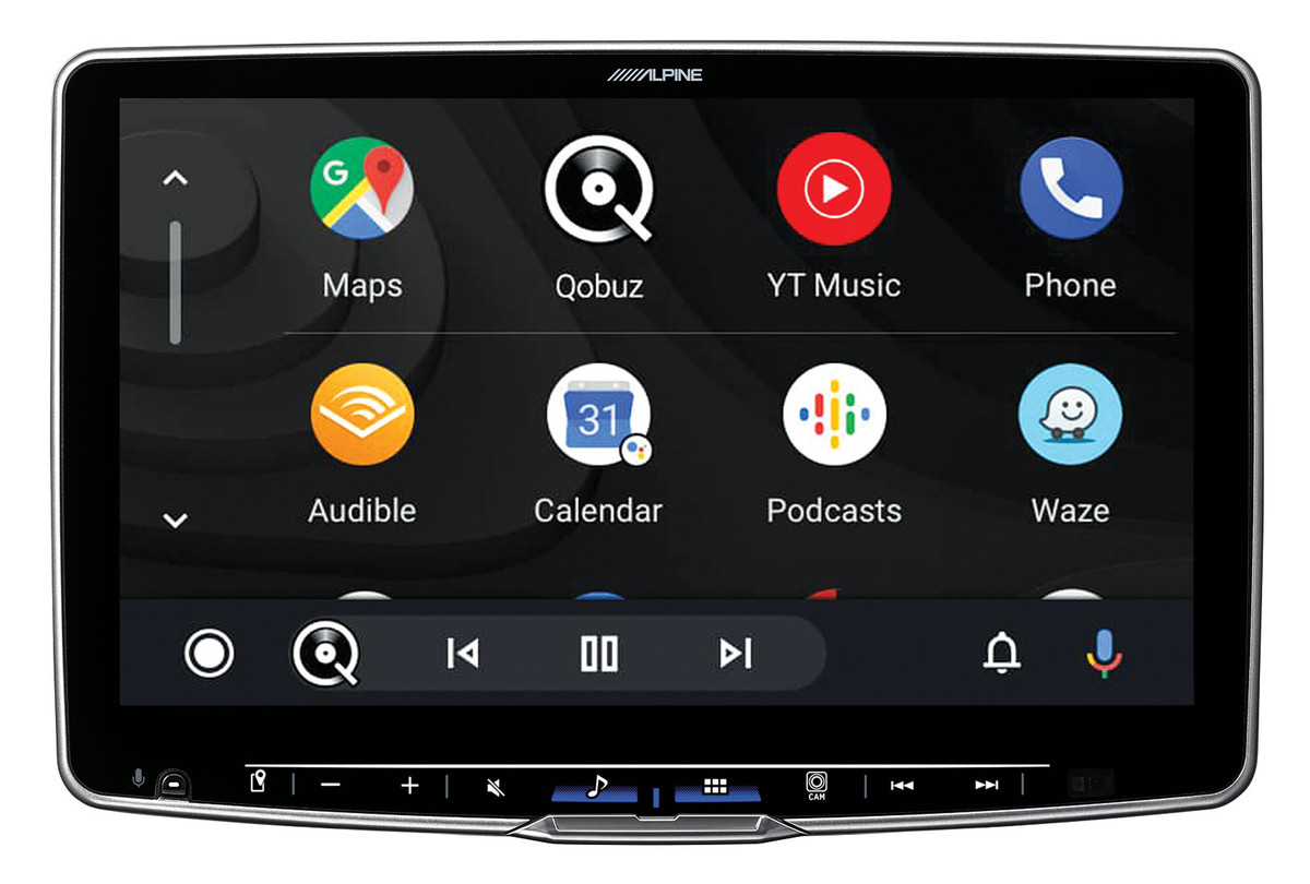 ALPINE iLXF511 11” Car Monitor Receiver w/ Carplay+Android Auto+Party