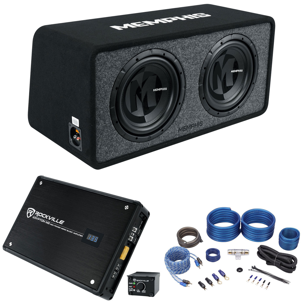 Memphis Audio PRXE12D1 1200w Dual 12