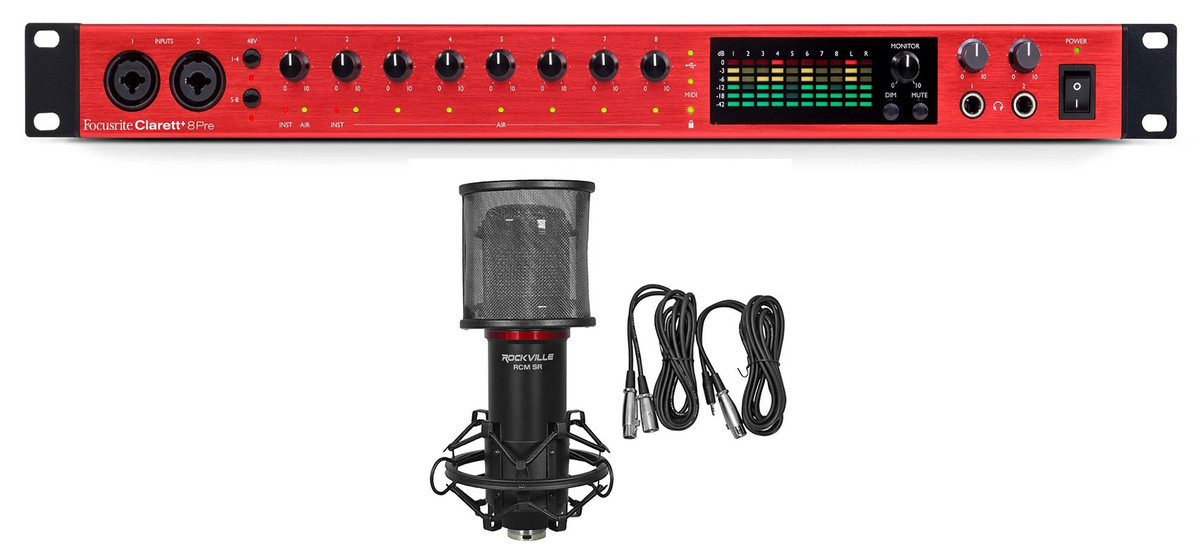 FOCUSRITE Clarett+ 8 Pre USB - 通販 - gofukuyasan.com