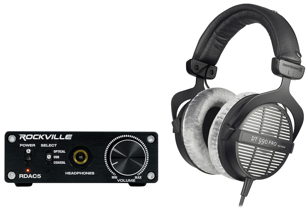 Beyerdynamic DT 990 Pro 250 Ohm Open-Back Over-Ear Monitoring Headphones