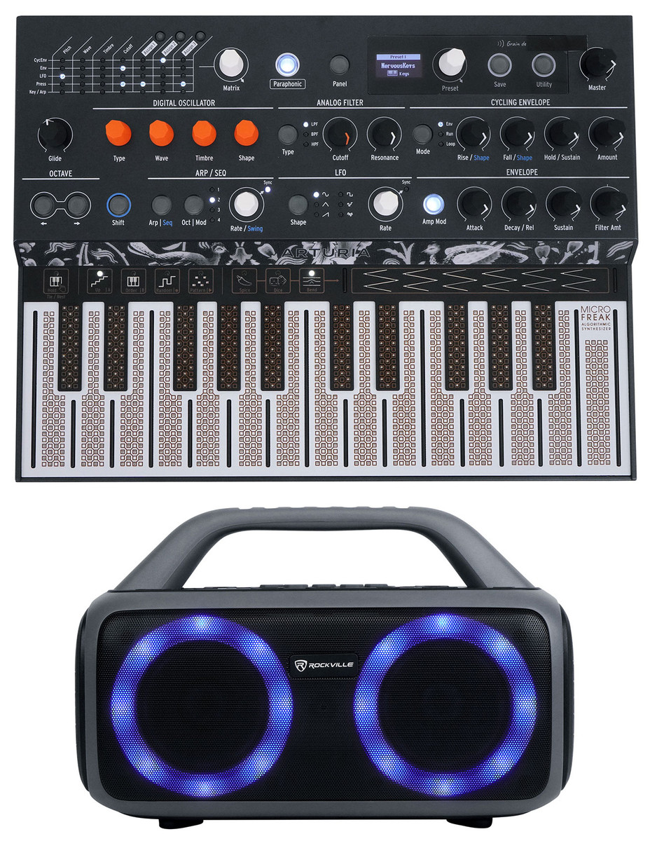 Arturia MicroFreak USB MIDI Hybrid Synthesizer 25-Key Synth+