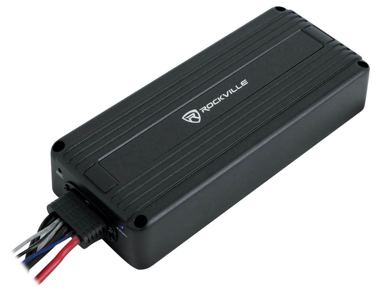 Rockville ATV220 2 Channel UTV/Motorcycle Bluetooth Amplifier 