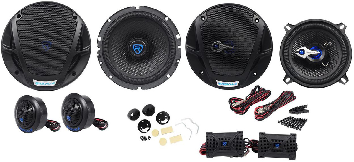 rockville 6.5 component speakers