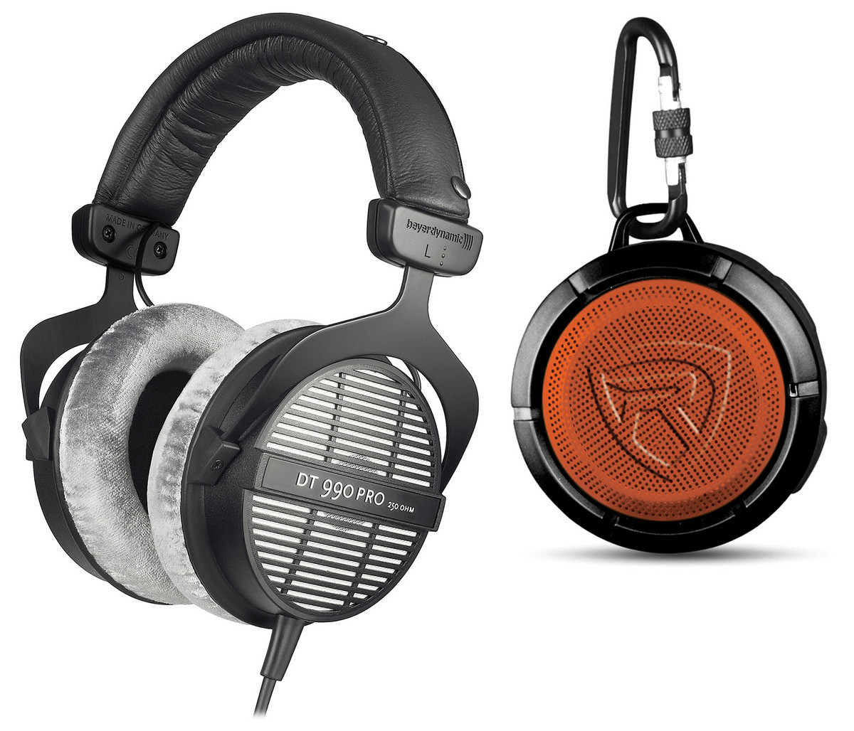 Beyerdynamic DT-990-PRO-250 Studio Headphones+Portable Bluetooth Speaker