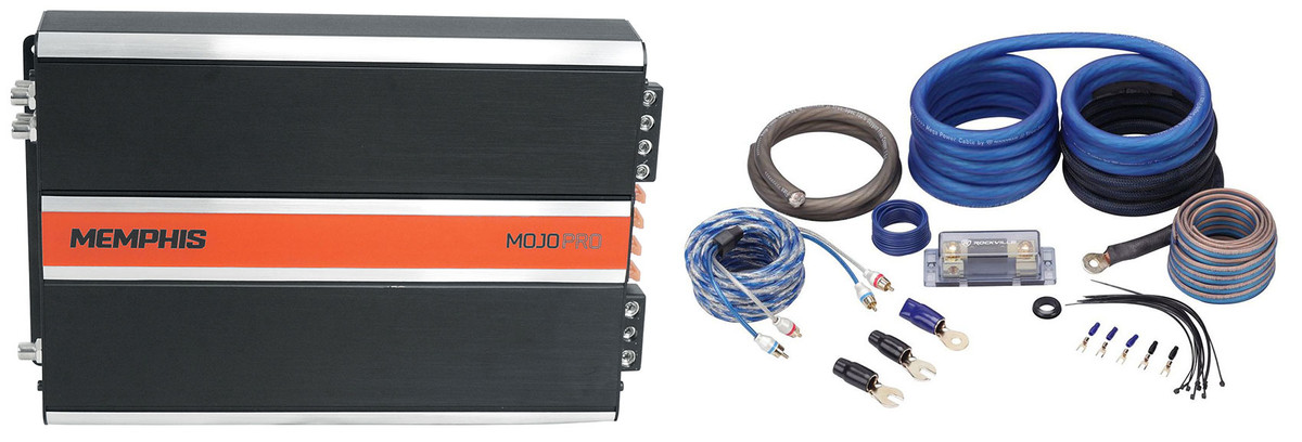 Memphis Audio MJP1500.1 1500w RMS @ 1 ohm Mono Car Amplifier+