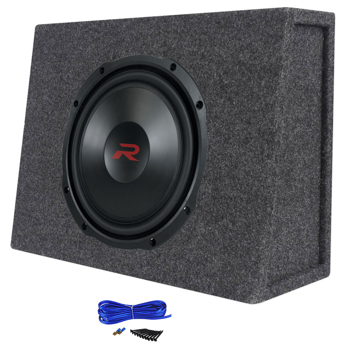 Alpine RS-W12D4 12โ 600w RMS Shallow Subwoofer DVC 4-ohm