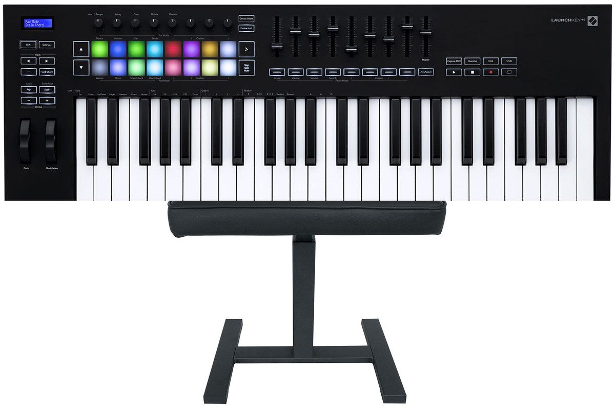 Novation Launchkey 49 MK3 49-Key USB MIDI Keyboard Controller+Air