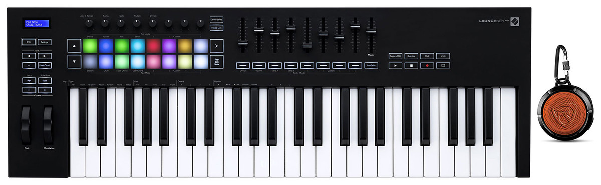 Novation Launchkey 49 MK3 49-Key USB MIDI DJ Keyboard Controller+ 