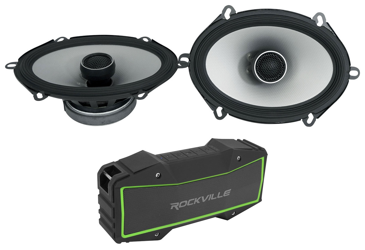 2) Alpine S2-S68 75w RMS 5x7