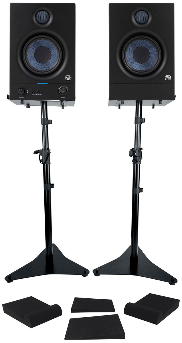 Pair Presonus Eris E4.5 BT 50w 2-Way 4.5 Studio Monitors Speakers