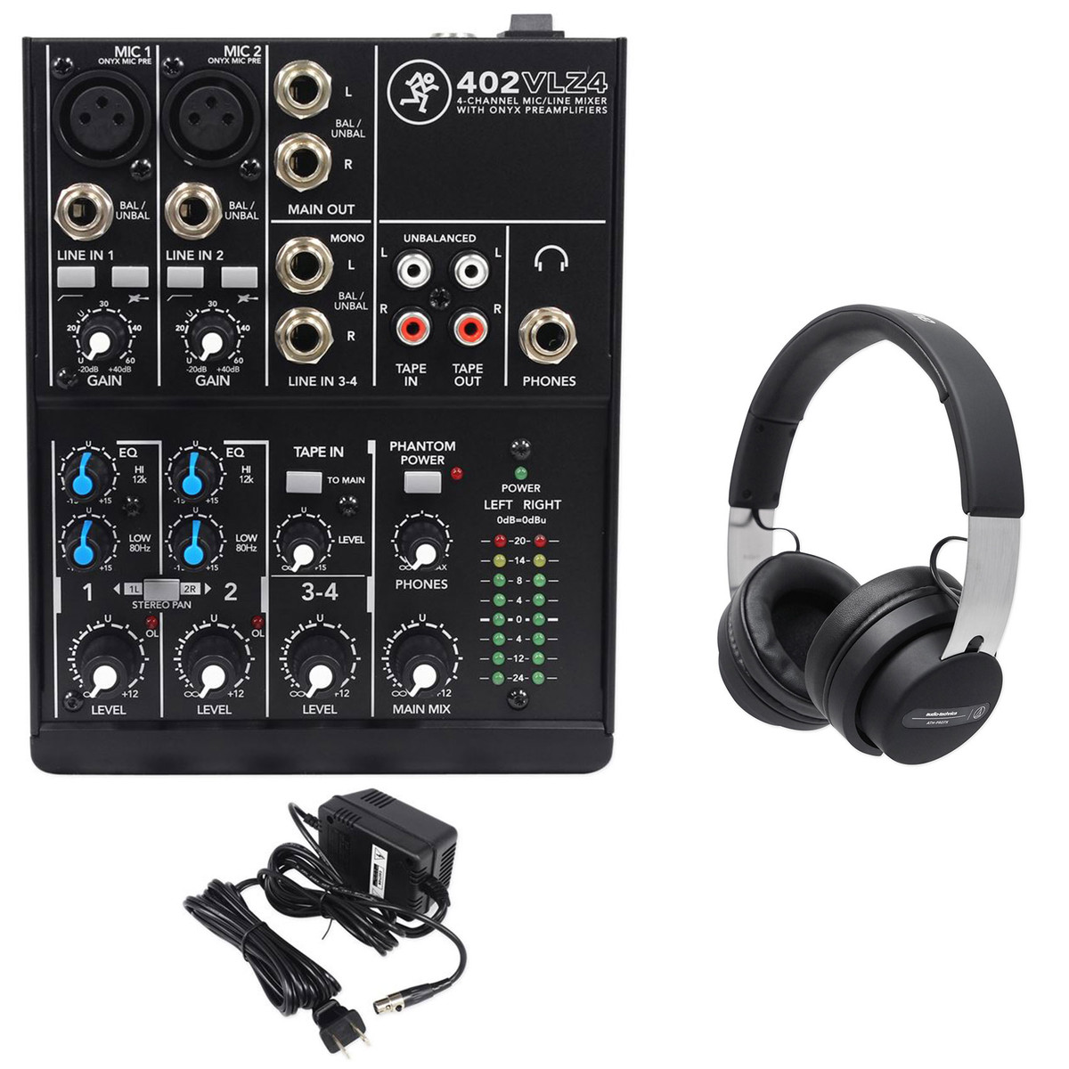 Mackie 402VLZ4 - 4-Channel Ultra Compact Mixer