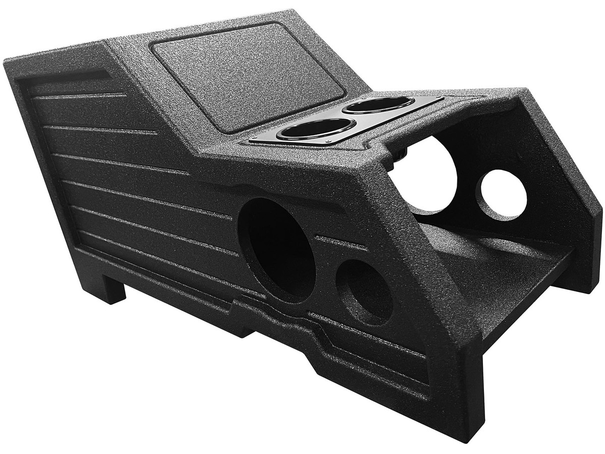 Rockville REC138 Center Console Sub Box For 2015-22 FORD