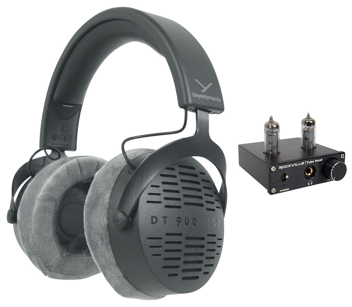 Beyerdynamic DT 900 Pro X Open-Back Mixing/Mastering Studio Headphones+Tube  Amp