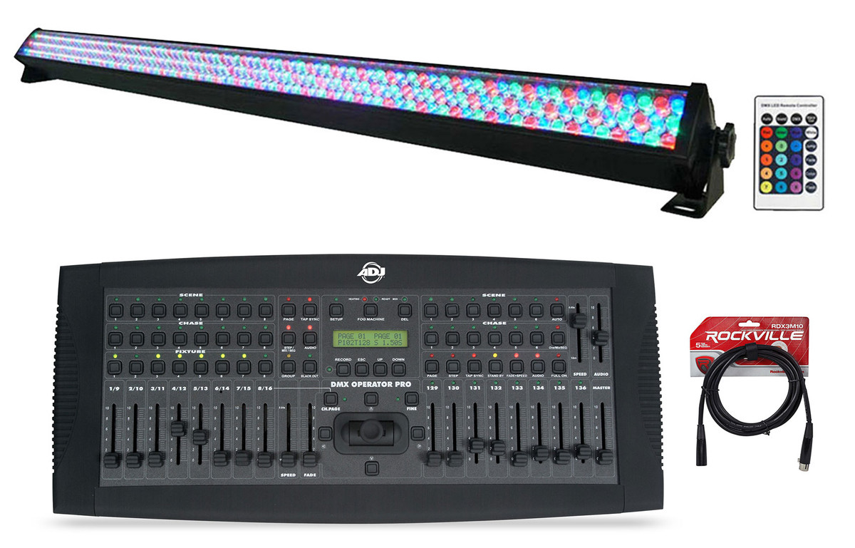 American DJ ADJ DMXOPERATOR PRO 136-Channel DMX Lighting