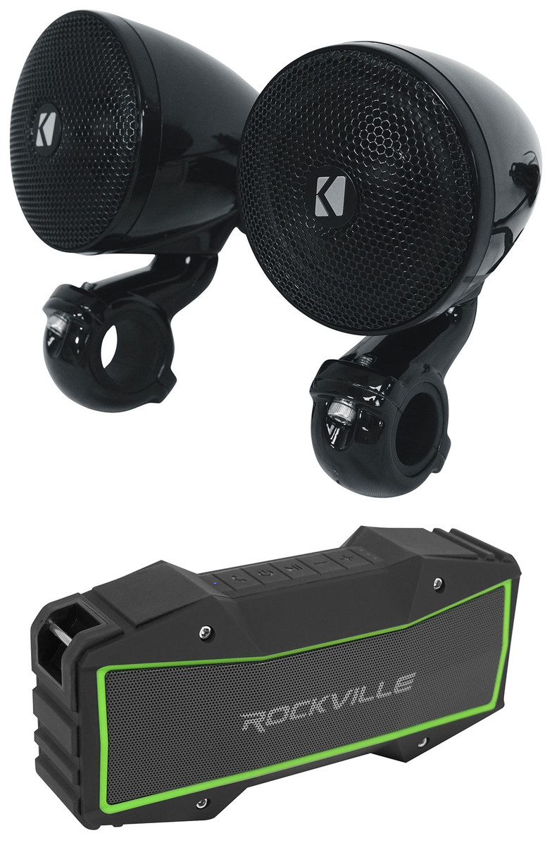 Bluetooth Speakers Motorcycle Amp And Speakers BOSS Audio Systems