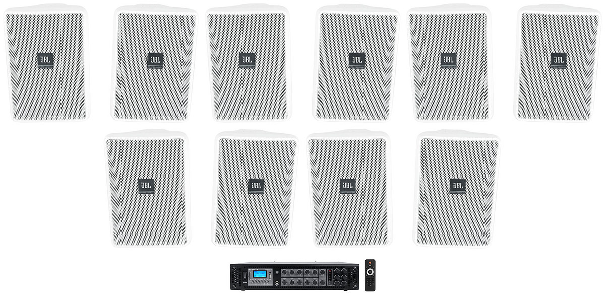 10) JBL Control 23-1 White 3