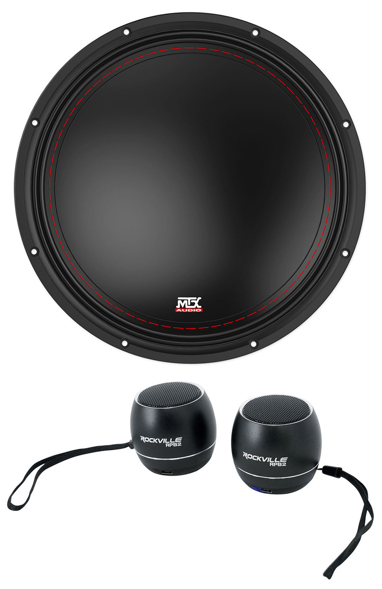 Speaker System Mtx Subwoofer Home Theater MTX Audio TNP212D2 Bass