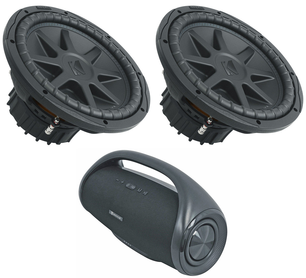 Kicker (2) CVX12 Car Audio CompVX Subwoofer 12