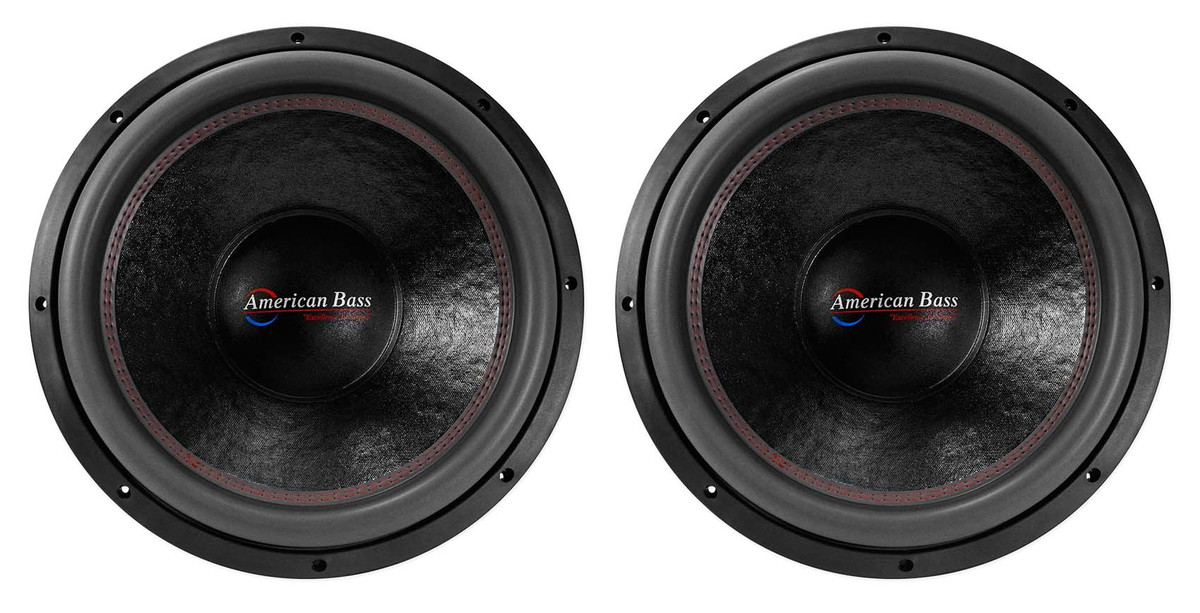 2) American Bass HD15D1 HD 15