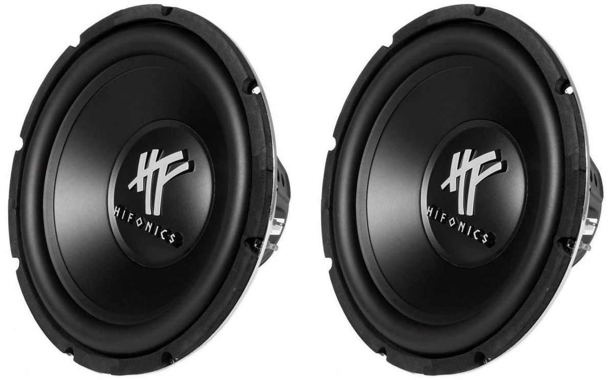 Pair of Hifonics HFX12D4 HF Series 12
