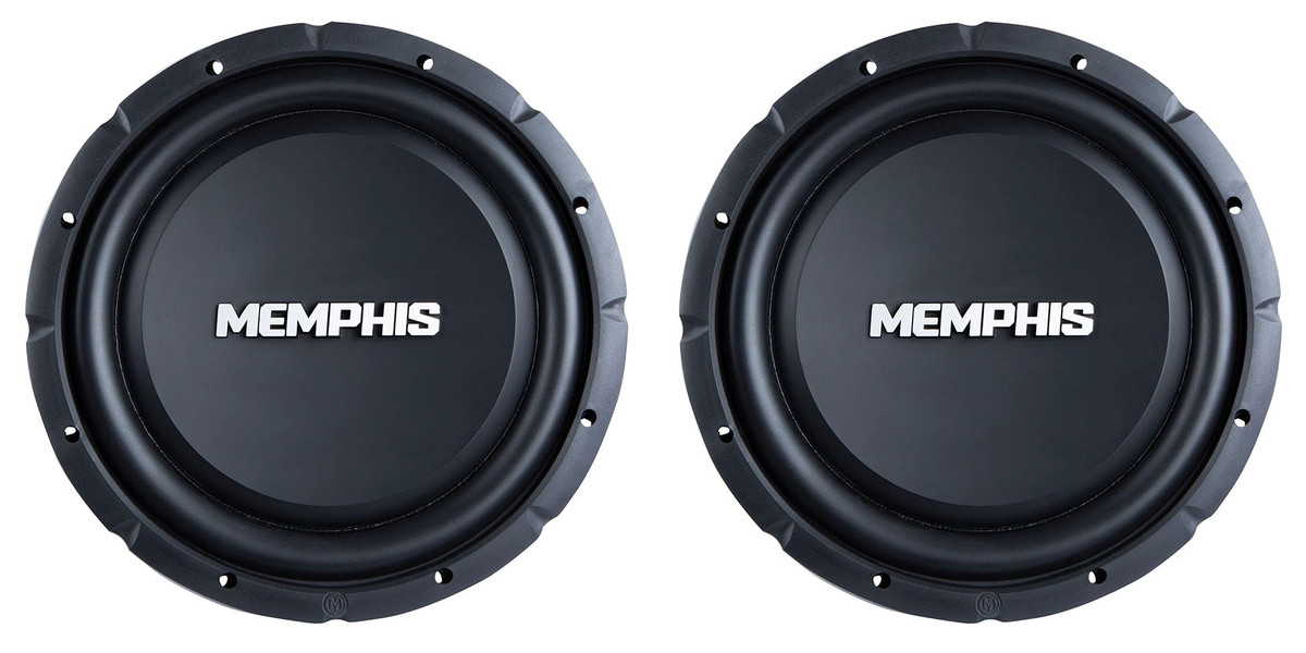 2) Memphis Audio SRXS1240 12