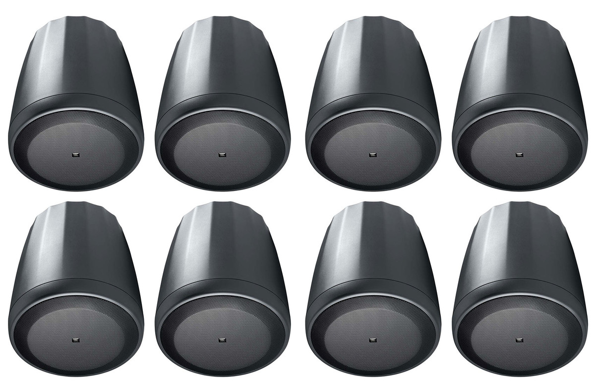 (8) JBL Control 65 P/T 60w Black Pendant Speakers For