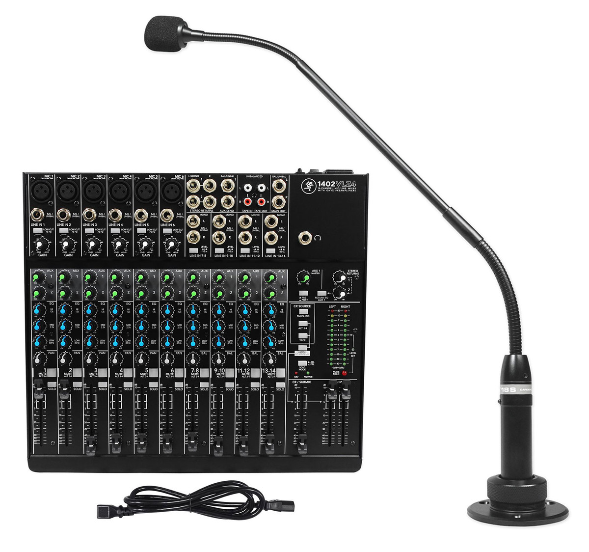 週末セール！ MACKIE 1402VLZ4 アナログミキサー おすすめ】MACKIE/1402VLZ4 アナログミキサー[高音質][ライブ
