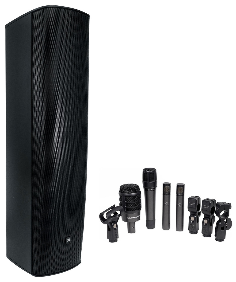 JBL CBT 1000 1500w Black Swivel Wall Mount Line Array Column