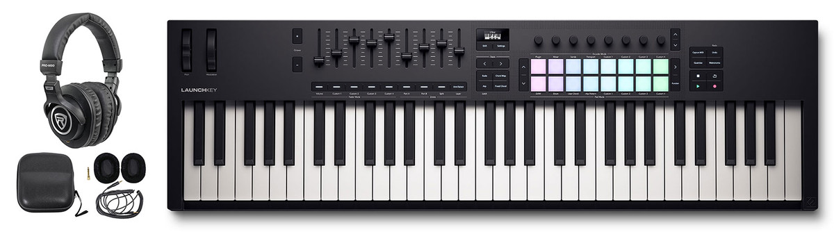 Novation Launchkey 61 Mk4 l MIDIキーボード Novation LAUNCHKEY 61 MK4 61-Key USB MIDI Ableton Keyboard