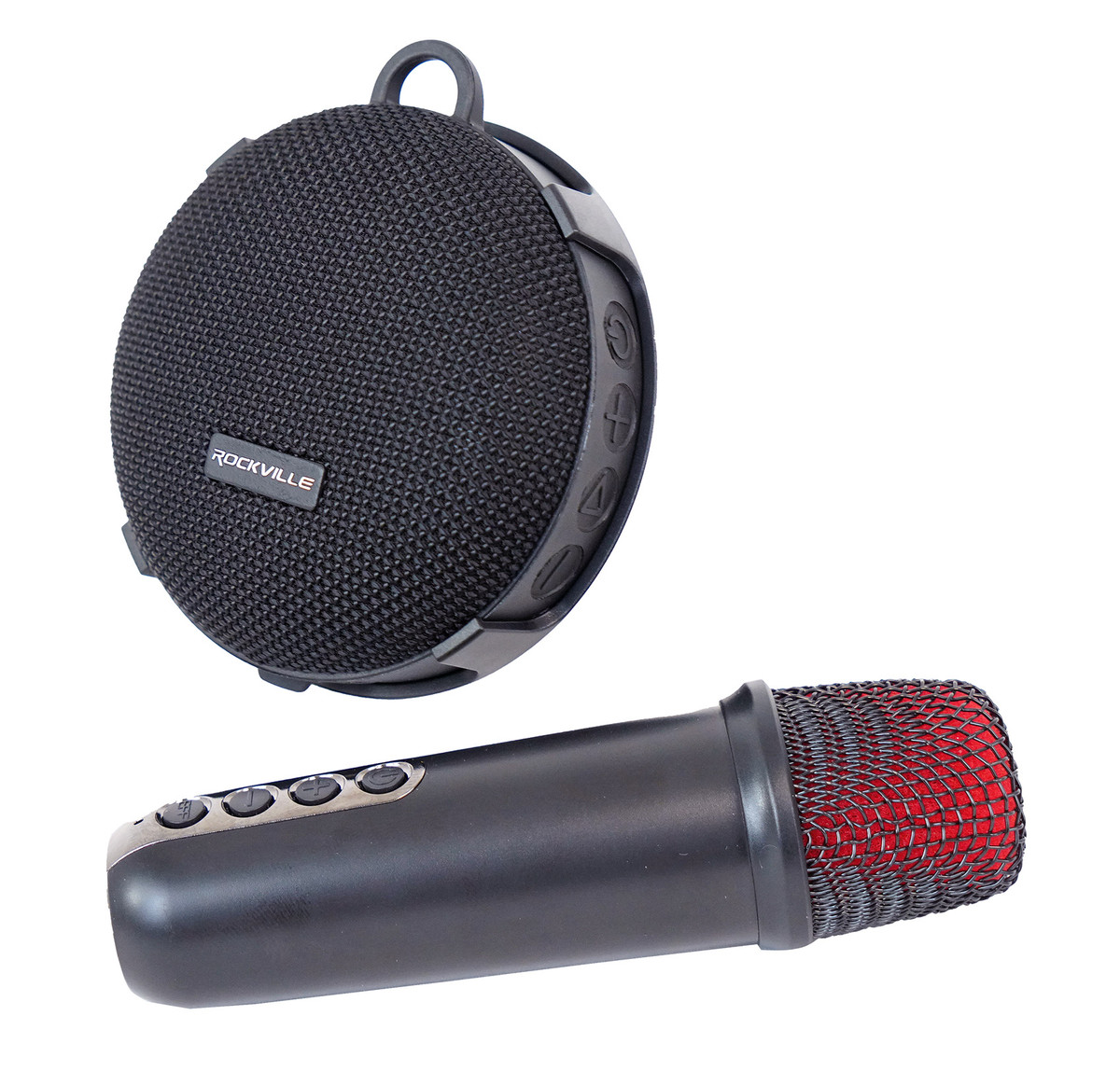 Rockville K-GO Karaoke Waterproof Portable Bluetooth Speaker with