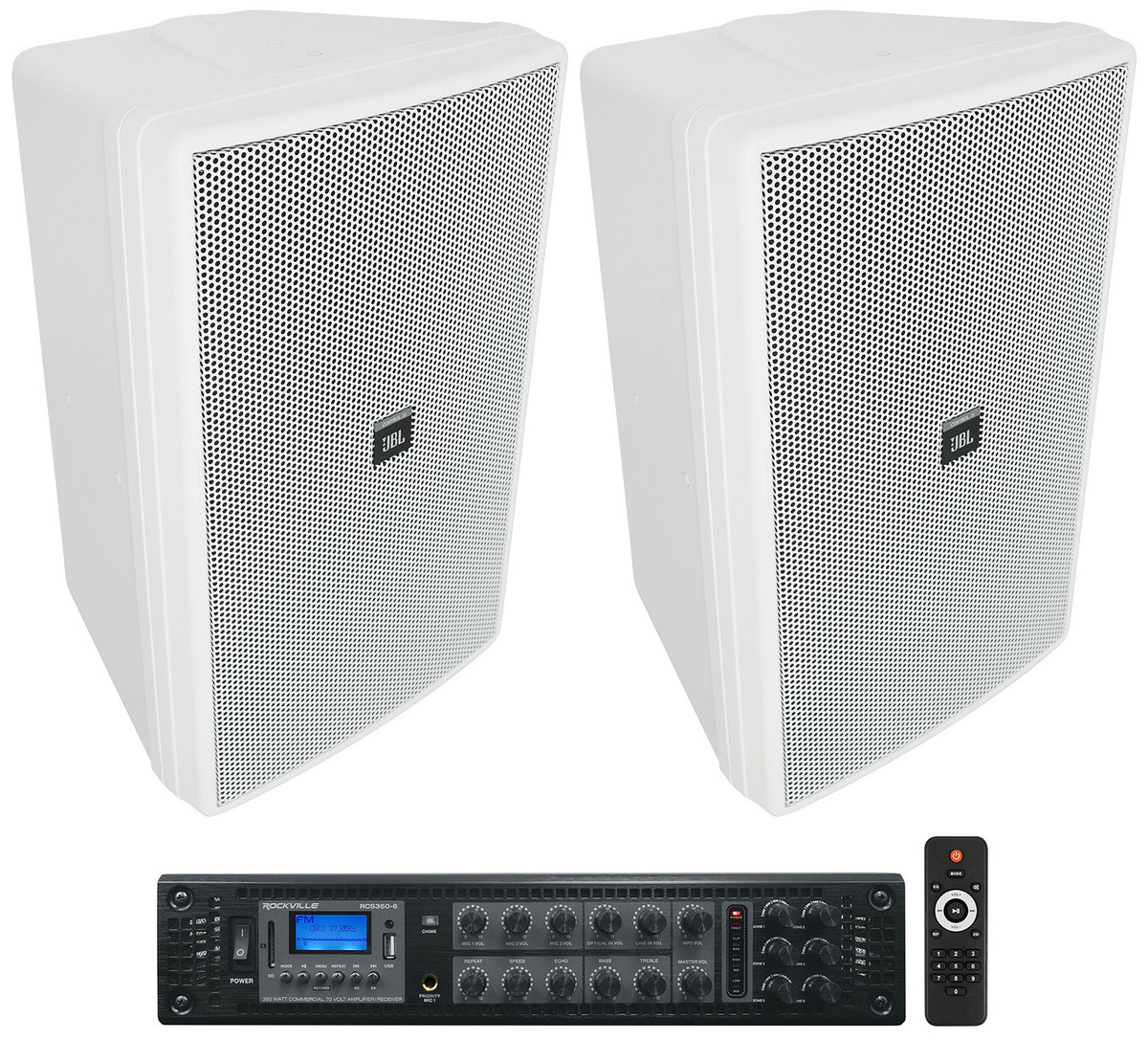 JBL CONTROL 31 White 70v Commercial Indoor/Outdoor 10