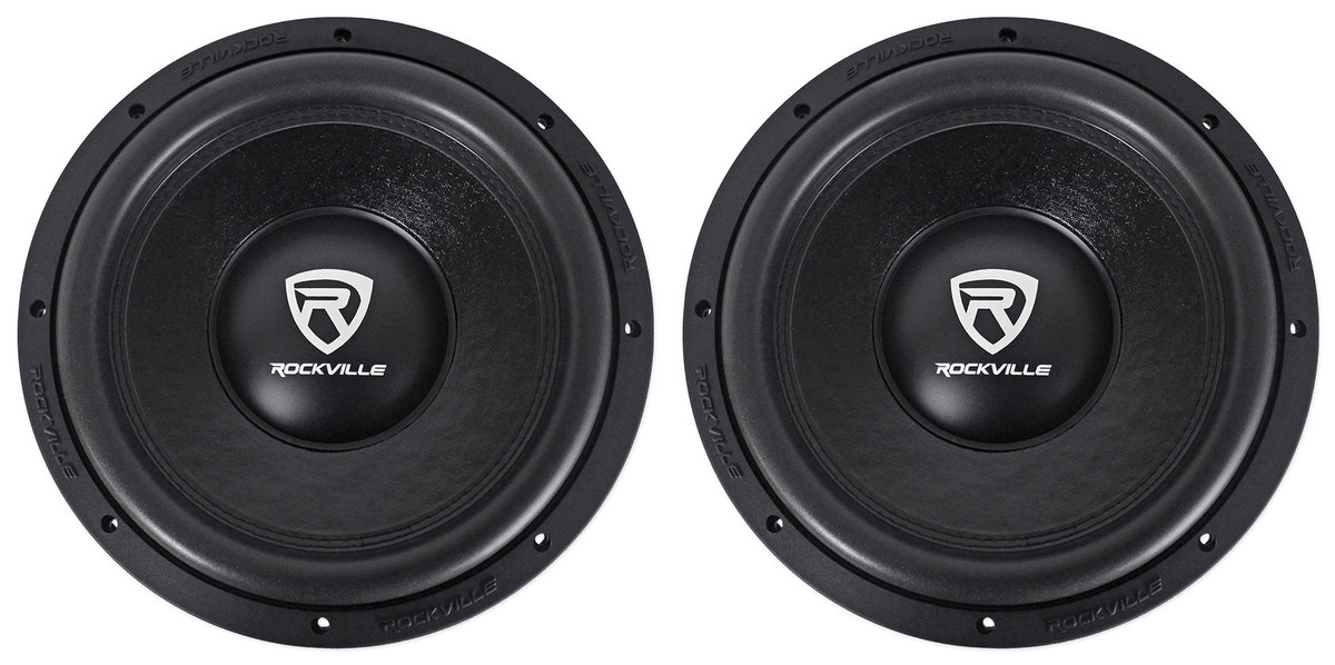 dual 2 12 inch subwoofers