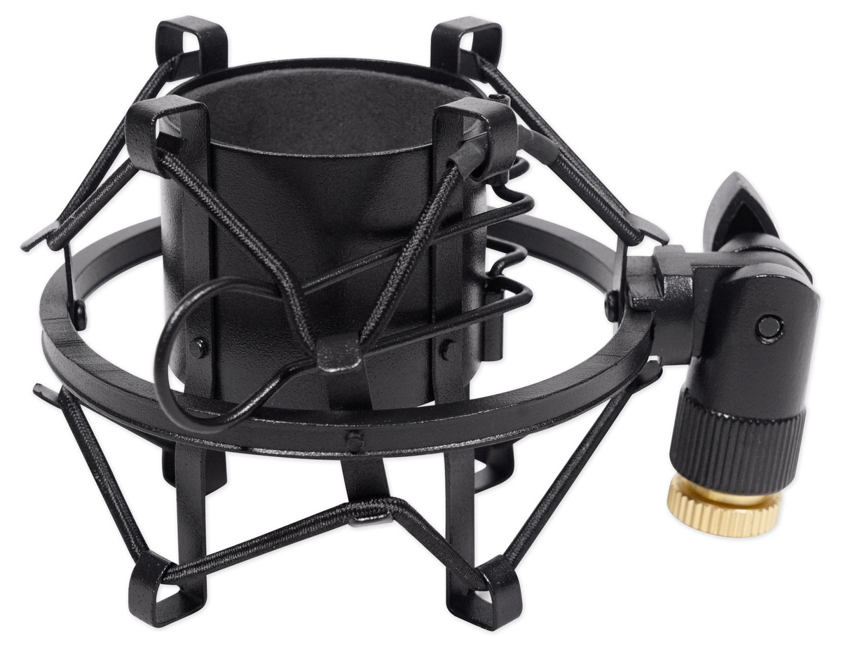 Black Metal Shock Mount w/Foam For MXL V67G Condenser Studio Microphone