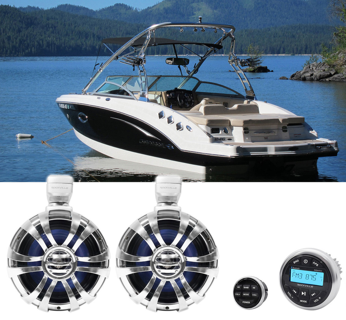 rockville boat speakers