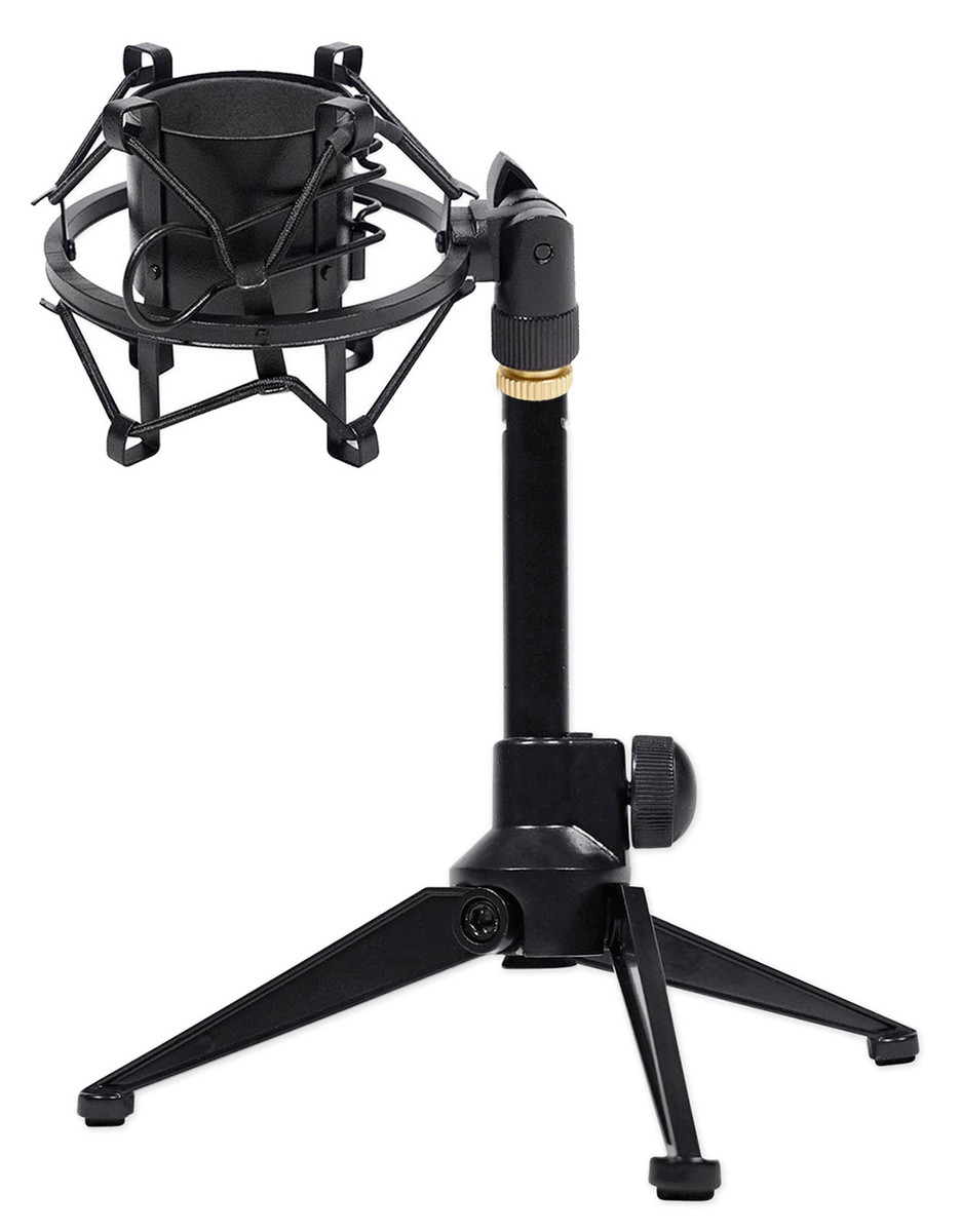 Rockville RDTS Adjustable Studio Desktop Tripod Microphone Stand+