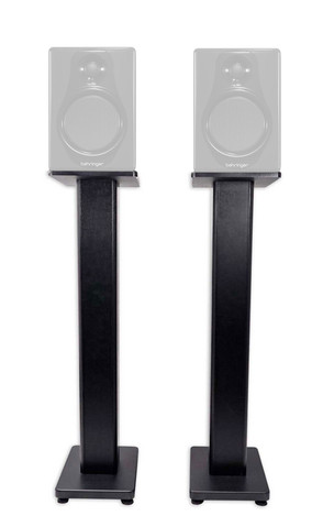 (2) Rockville 28" Studio Monitor Speaker Stands For Behringer Media 40USB