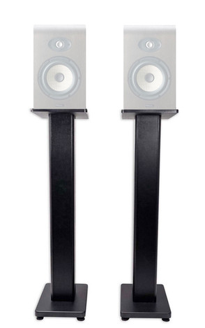 (2) Rockville 28" Studio Monitor Speaker Stands For Focal Shape 65 Monitors