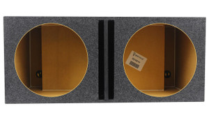 Rockville Vented Sub Box Enclosure For 2 Rockford Fosgate P3D4-15 15" Subwoofers