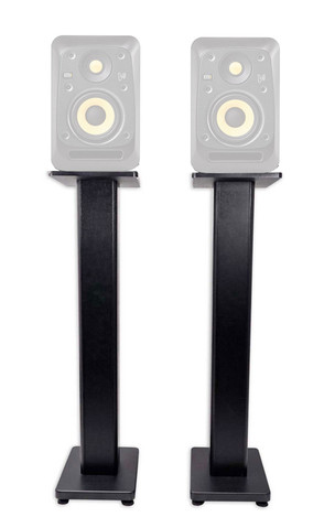 (2) Rockville 36‚Äù Studio Monitor Speaker Stands For KRK V4 S4 Monitors