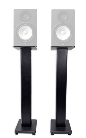 (2) Rockville 36‚Äù Studio Monitor Speaker Stands For Yamaha HS7i Monitors