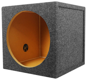 Rockville Sealed Sub Box Enclosure For 43CWR124 Kicker CompVR 12" Subwoofer