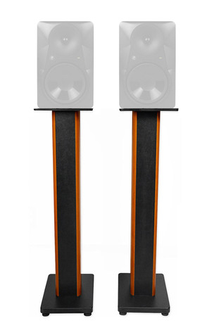 Rockville 36‚Äù Studio Monitor Speaker Stands For Mackie MR824 Monitors