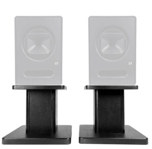 Rockville 8‚Äù Black Studio Monitor Speaker Stands For Presonus Sceptre S6