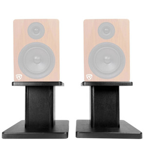 Rockville 8‚Äù Black Studio Monitor Speaker Stands For Rockville APM5C