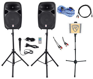 Rockville Pro 15" iphone/ipad/Android/Laptop/TV Powered Karaoke Machine/System